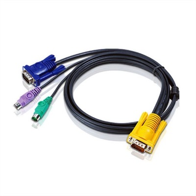 ATEN Kabel KVM VGA-PS/2 2L-5203P 3m