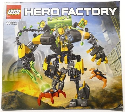 LEGO INSTRUKCJA HERO FACTORY 44022 EVO XL