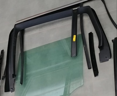 Рамка защита дверь стекло левый задняя bmw x3 g01 фото №1