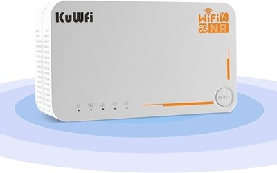 KuWFi C160 Router 5G SA/NSA AX3600 WiFi 6 CPE