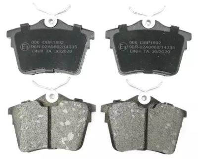 KLOCKI hamulcowe TYŁ CITROEN C5 PEUGEOT 407 607