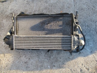 Ford c-max mk1 1.6tdci комплект радиатор вентилятор фото №1