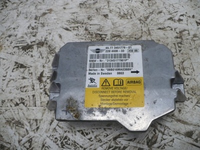 MODULE SENSOR AIR BAGS AIRBAG MINI COOPER R56 2204408-33  