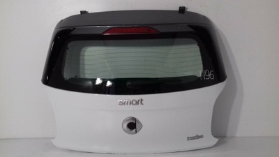 Mercedes smart ii forfour крышка багажника задняя задняя белый фото №1