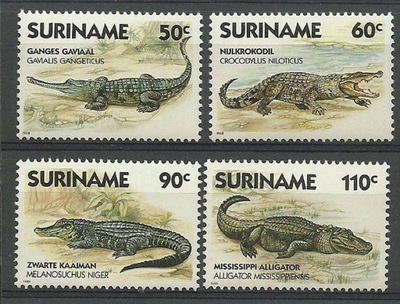 Surinam 1988 Mi 1248-1251 Czyste **