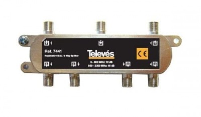 Rozgałęźnik 1x6 5 1000MHz Televes