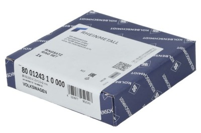 Kolbenschmidt 800124310000 набор колец поршня фото №1