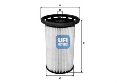 UFI FILTRO COMBUSTIBLES AUDI Q3 2.0TDI 11-  