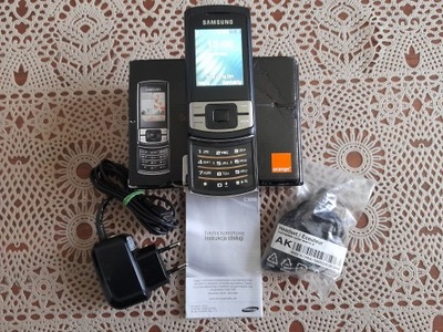 Telefon komórkowy Samsung GT-C3050, kpl. Orange.