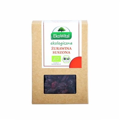 ŻURAWINA SUSZONA BIO 125 G EKOWITAL - EKOWITAL