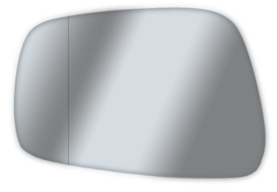 Вкладиш дзеркало nissan navara iii d40 04+ asf+gr le фото №1