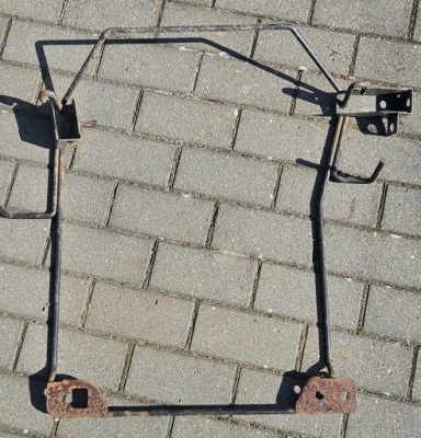 Кронштейн trafic vivaro primastar 2001-2014 колеса запасного фото №1