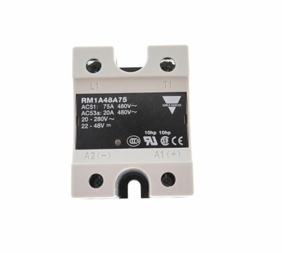 CARLO GAVAZZI RM1A48A75 480V 75A SSR ! NEW !