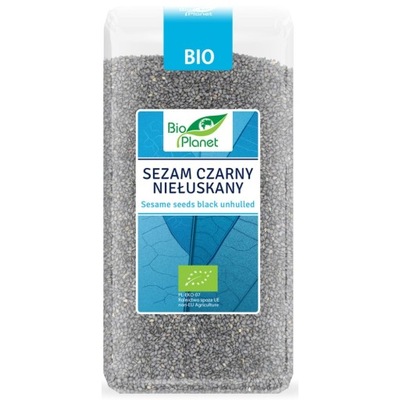 Sezam Czarny Niełuskany Bio 250g - Bio Planet