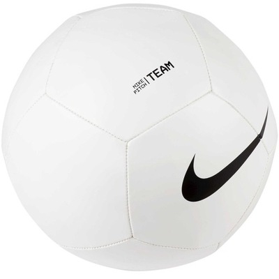 Piłka nożna Nike Pitch Team biała DH9796 100 5