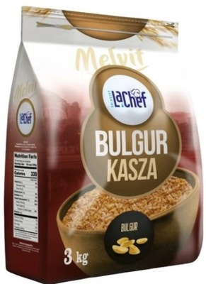 Kasza Bulgur 3kg Melvit La Chef