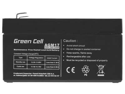 Akumulator GREEN CELL AGM17