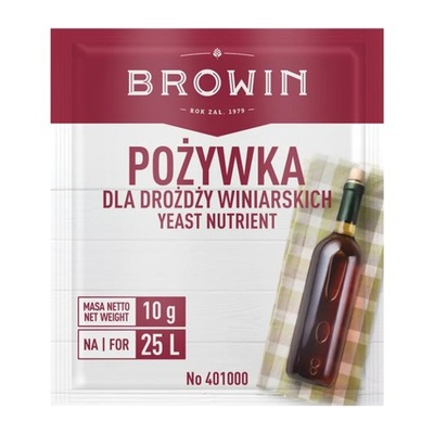 Pożywka dla drożdży winiarskich 10g BIOWIN