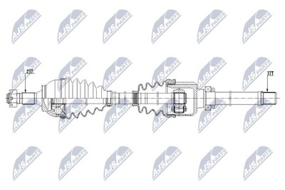 PUSAŠIS PAVAROS CITROEN C4 II 1.6HDI,2.0HDI,1.6THP 