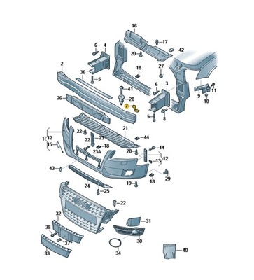 НОВЫЕ ОРИГИНАЛЬНЫЕ AUDI OE ПОДПОРА 8T0807334