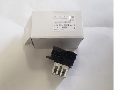 Резистор резистор вентилятора citroen c2 c3 c4 c5 фото №1