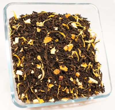 Herbata czerwona PU-ERH POMARAŃCZA 250g ODCHUDZA