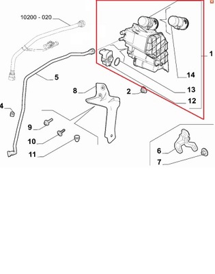 Фільтр par пального alfa romeo giulia stelvio 2.0 europa фото №1