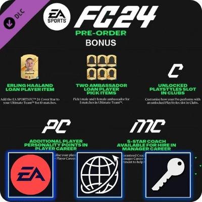 EA Sports FC 24 Pre Order Bonus DLC (PC) EA App Klucz Global