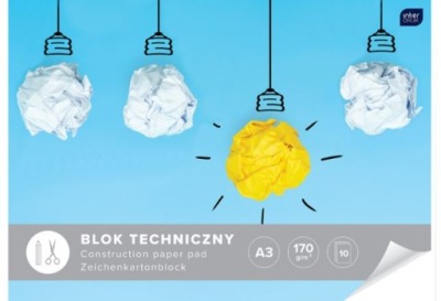 Blok techniczny A3 10kartek INTERDRUK
