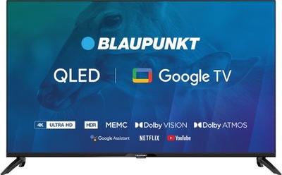 Telewizor QLED Blaupunkt 43QBG7000S 43" 4K UHD Google TV WiFi Bluetooth