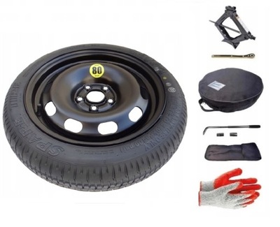 RUEDA RUEDA DE RECAMBIO 15 SKODA ROOMSTER I (06-15) KIT  