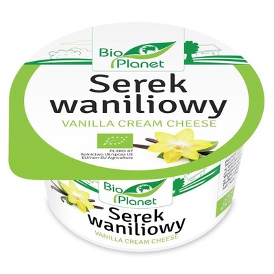 Serek waniliowy bio 150 g bio planet