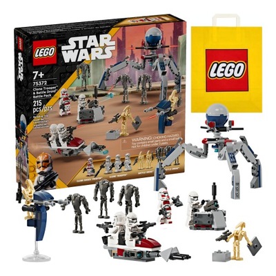 LEGO Star Wars - Bojový set s vojakom armády klonov (75372) + Taška