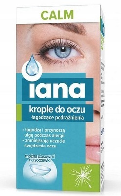 STARPHARMA IANA Krople do oczu Calm łagodzące podrażnienia 10ml