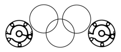 Комплект прокладка кузова компресор delphi sp10/gm фото №1