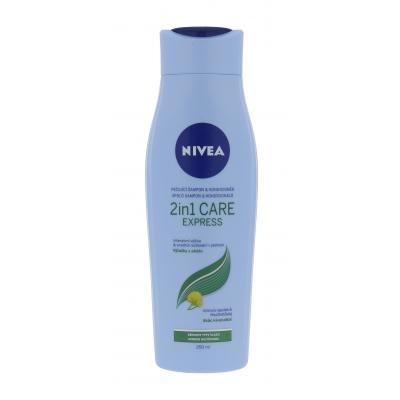 Nivea 2in1 Express 250 ml dla kobiet Szampon do włosów