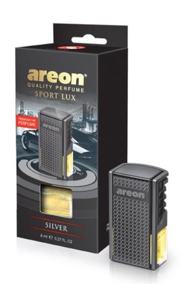 AREON CAR SPORT LUX ZAPACH SAMOCHODOWY SILVER 8ml