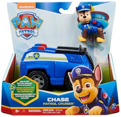 Psi Patrol Radiowóz Pojazd policyjny Zestaw Figurka Pieska Chase'a