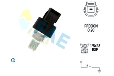 FAE SENSOR DE PRESIÓN ACEITES INFINITI FX NISSAN 370Z CUBE INTERSTAR  