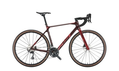 Rower gravel KTM X-STRADA ELITE rama M/ 55 cm koło 28'' czerwony