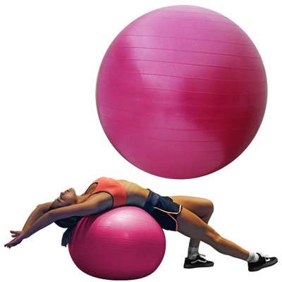 PIŁKA GIMNASTYCZNA FITNESS ANTIBURST REHABILITACYJNA 55 CM SPORTVIDA