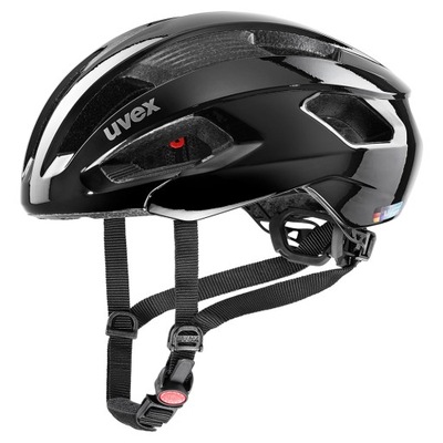 Kask rowerowy szosowy Uvex RISE all black 52-56 cm