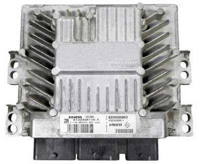 Блок керування двигуна renault 1.5 dci 8200565863 s122326109a + програмування фото №1
