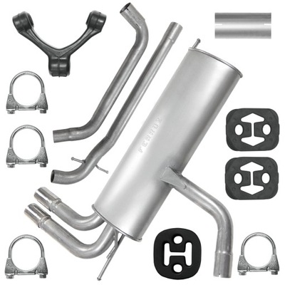 Набор гаситель seat leon 05-13 ii 2 1p1 2.0 tdi фото №1