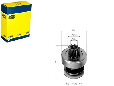 BENDIX ARRANCADOR FORD PEUGEOT TALBOT MAGNETI MARELLI  