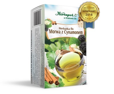 Herbatka Herbapol Kraków Morwa z cynamonem 20 szt.