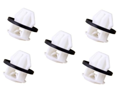 5x клипса порог mercedes w204 w205 w212 w218 w222 фото №1