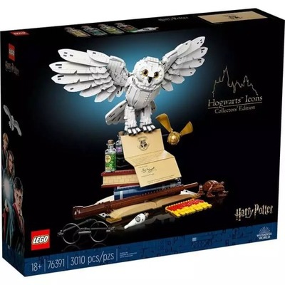 Klocki LEGO Harry Potter 76391 Ikony Hogwartu - Hedwiga