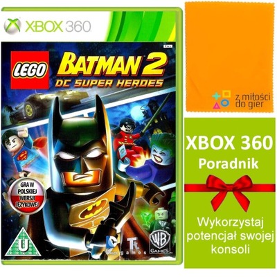 XBOX 360 LEGO BATMAN 2 DC SUPER HEROES Po Polsku PL