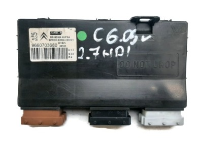 Блок керування модуль сидіння citroen c6 9660703680 фото №1